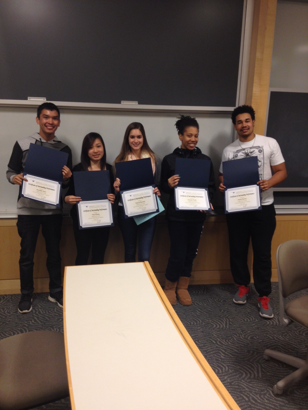 2015 Boeing Diversity Scholars Case Competition: Third Place Team